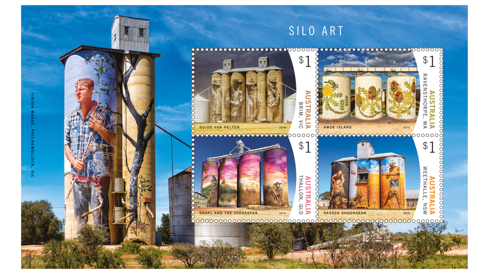 process offset printing Australia  Post Art  Silo