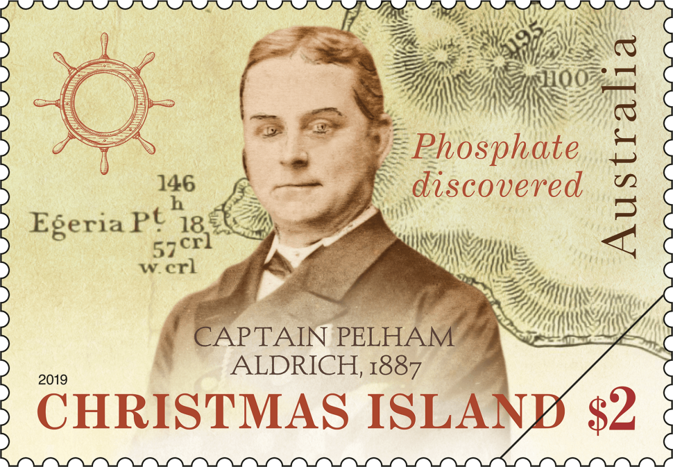 Captain Pelham Aldrich $2 stamp