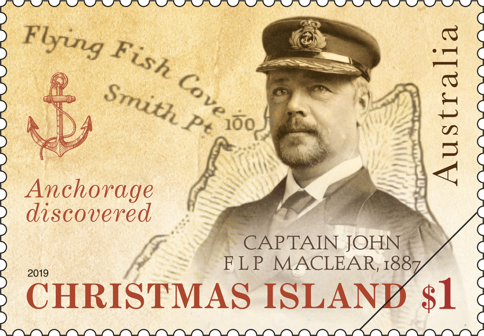 Captain John Maclear $1 stamp