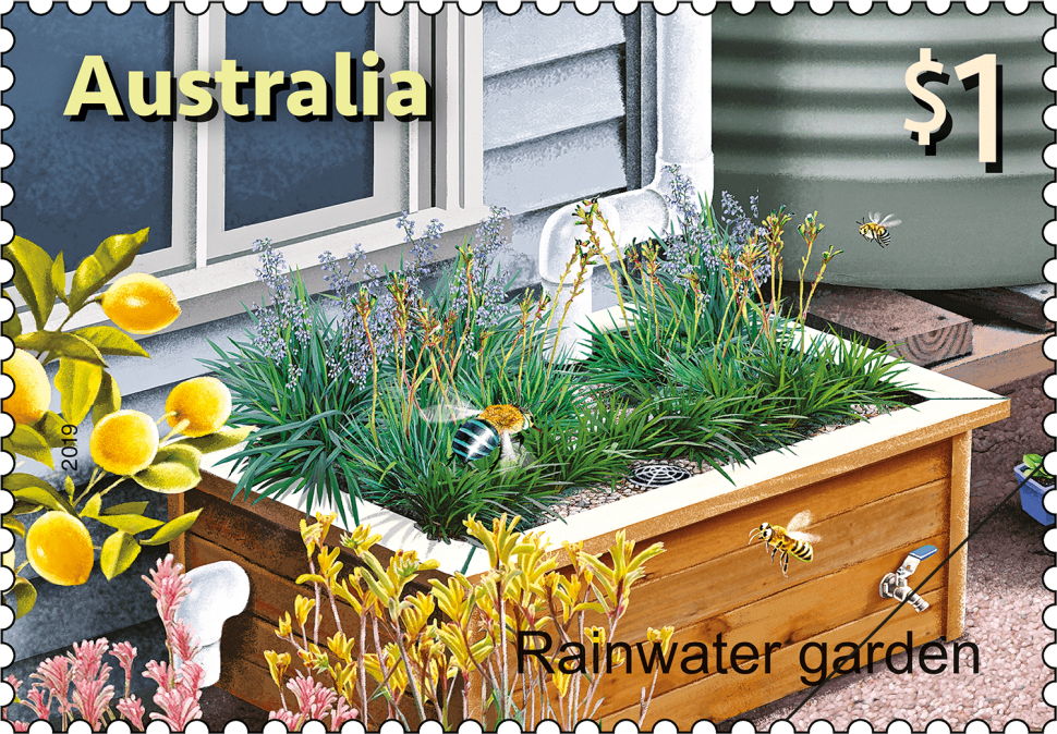 $1 - Rainwater garden