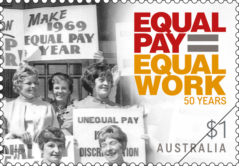 $1 - Equal Pay for Equal Work 1969
