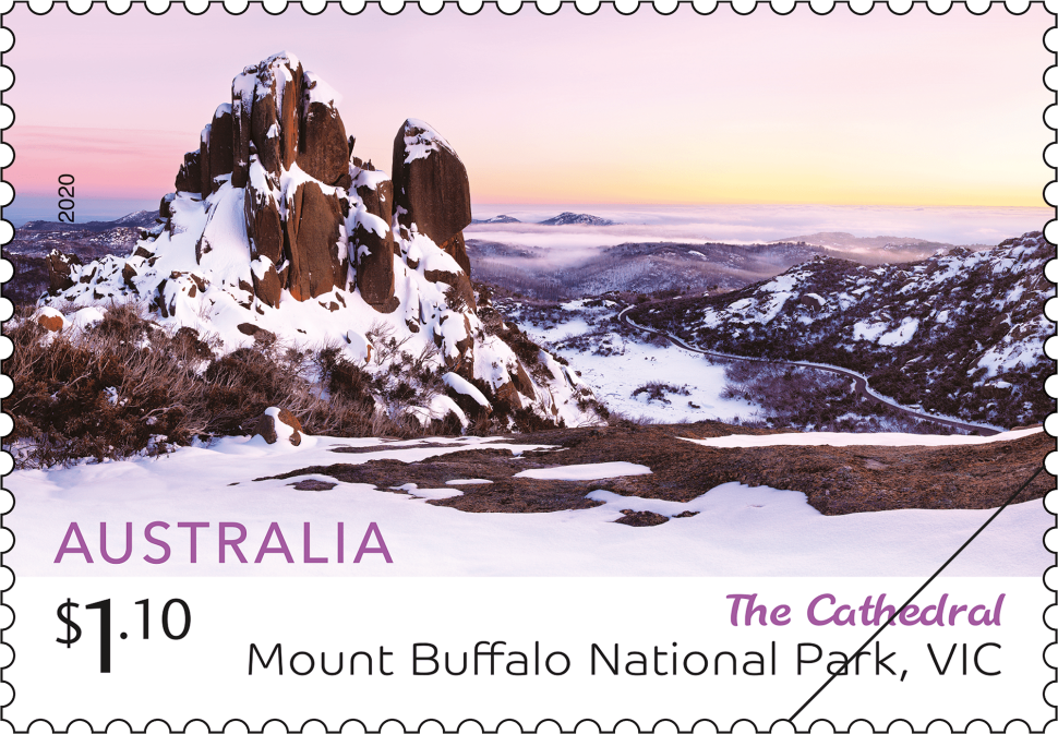 $1.10 - The Cathedral, Mount Buffalo National Park, VIC