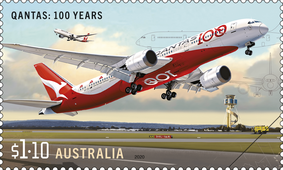 $1.10 - Qantas: 100 Years
