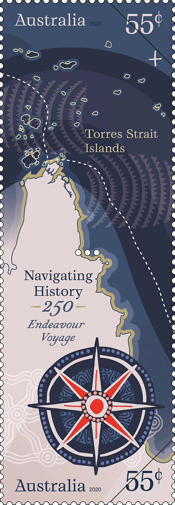 Navigating History: Endeavour Voyage 250 Years - Australia Post