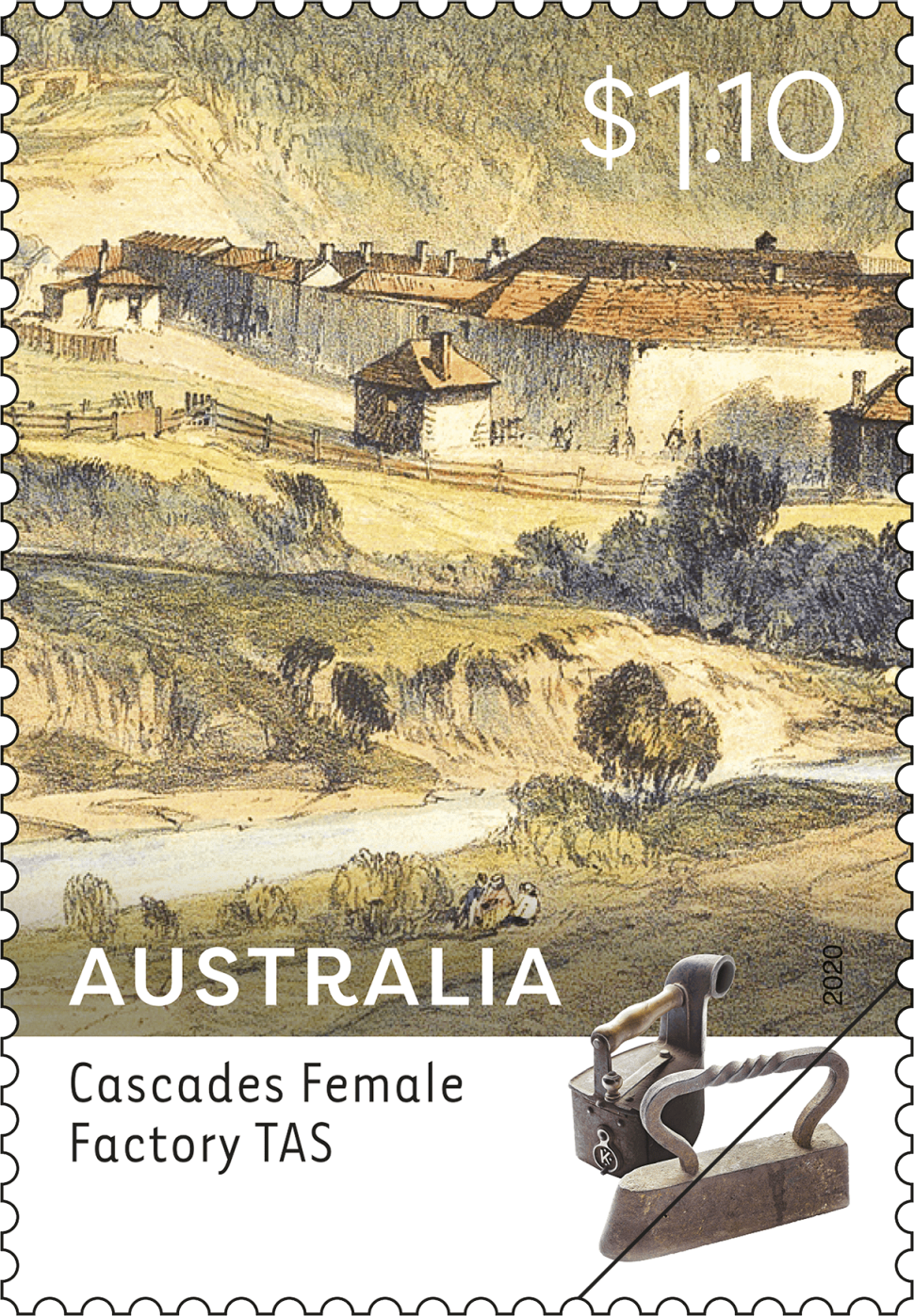 $1.10 - Cascades Female Factory, Tasmania
