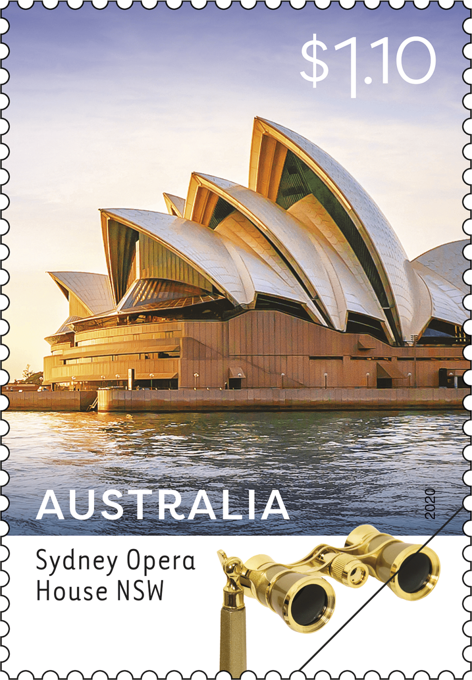 $1.10 - Sydney Opera House, New South Wales