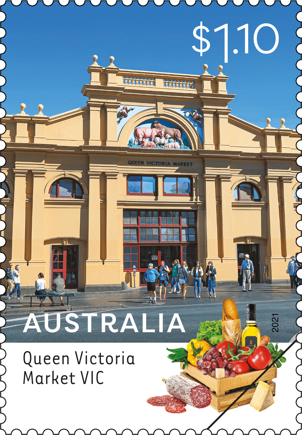 $1.10 Queen Victoria Market, Melbourne