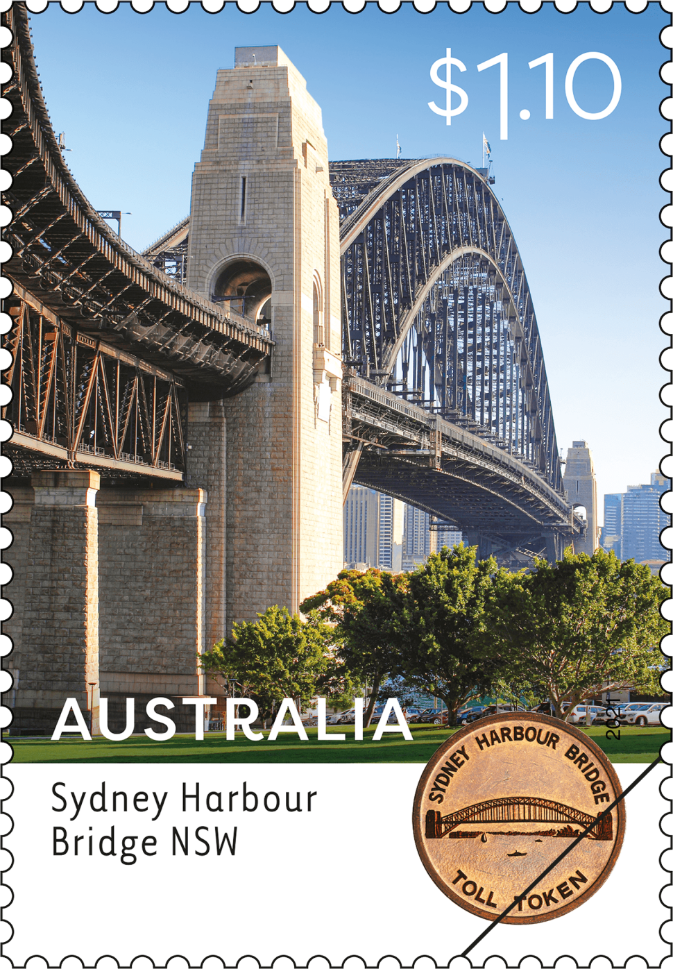 $1.10 Sydney Harbour Bridge
