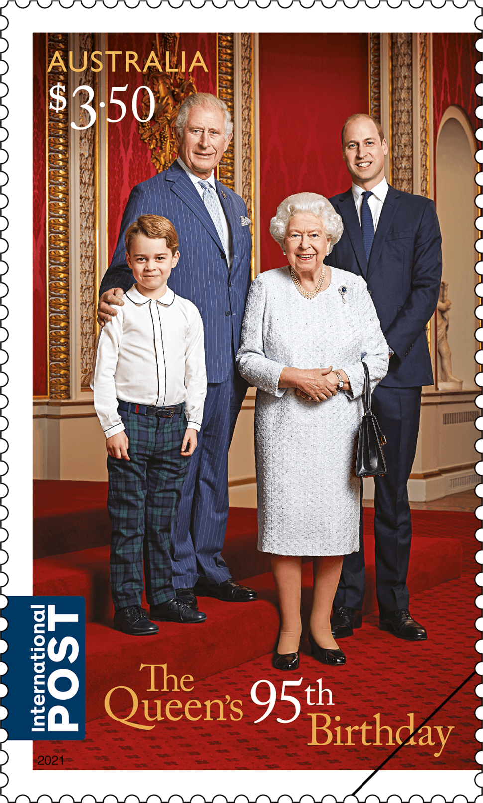 $3.50 The Queen and her heirs