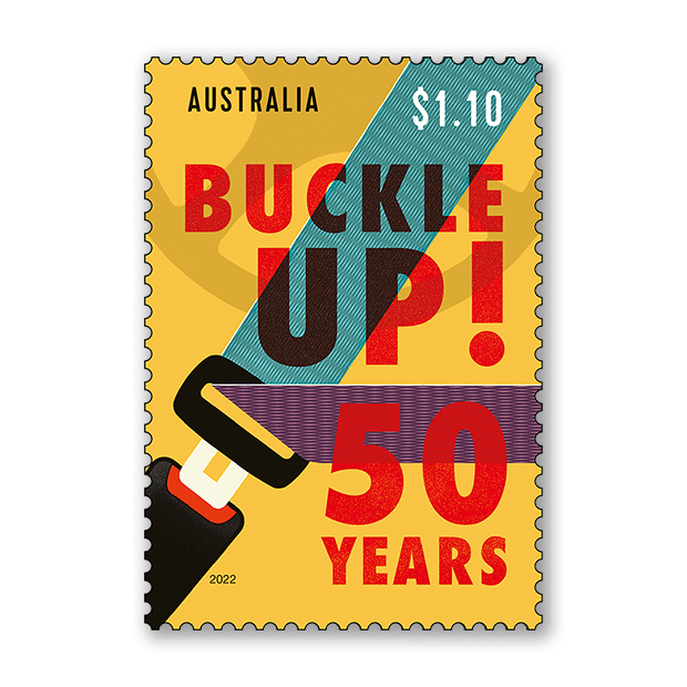 Buckle Up! 50 Years - Australia Post