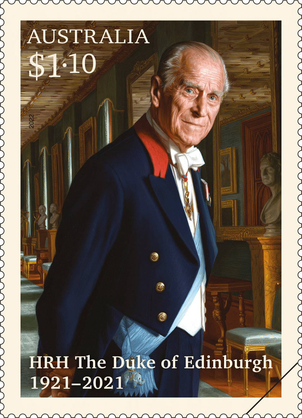 royal visit stamp australia