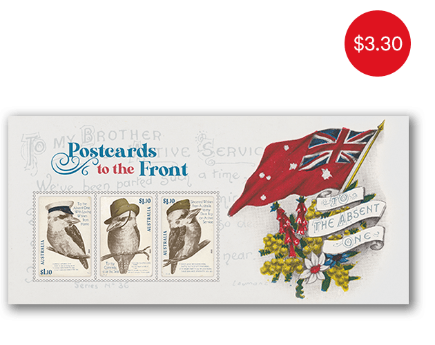 Postcards to the Front - Australia Post
