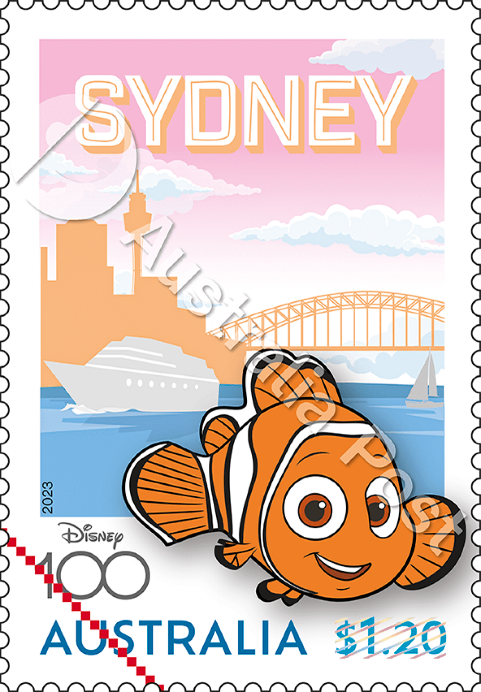 $1.20 Nemo in Sydney Harbour, NSW stamp
