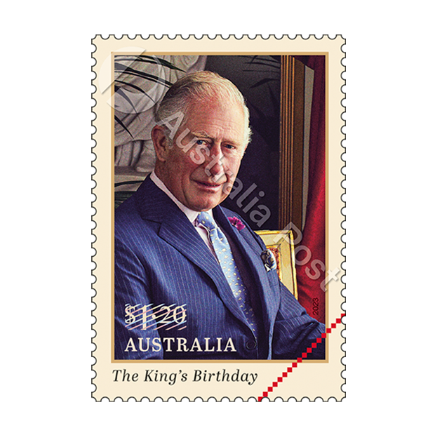 The King's Birthday Australia Post