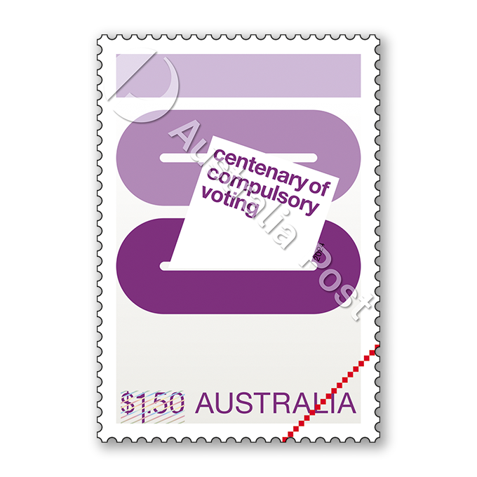 Centenary of compulsory voting australia post