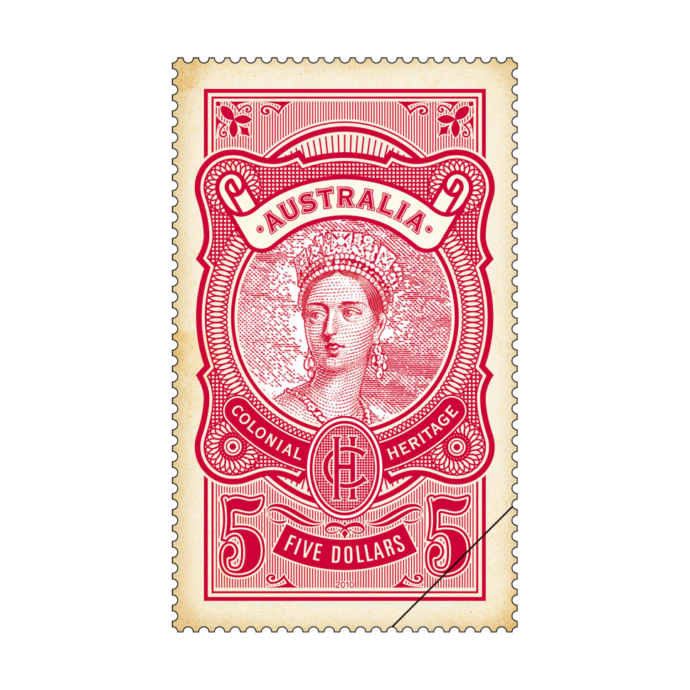 The individual stamp with the most votes was the stamp from the Colonial Heritage: Empire stamp issue.