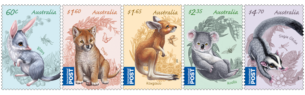 2011 Australian Bush Babies stamp issue