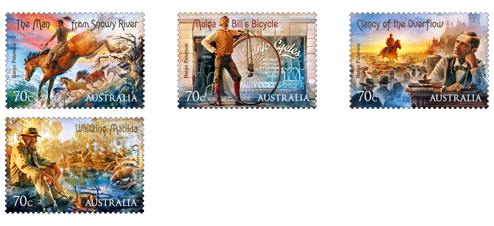 2014 Bush Ballads stamp issue