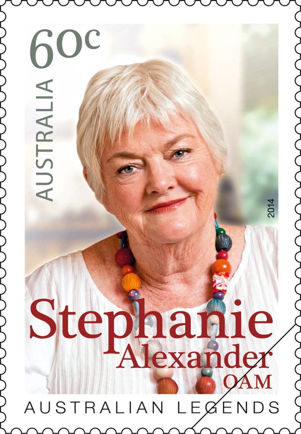 60 cent Stephanie Alexander stamp
