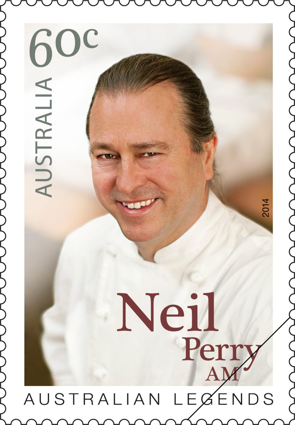 60 cent Neil Perry stamp
