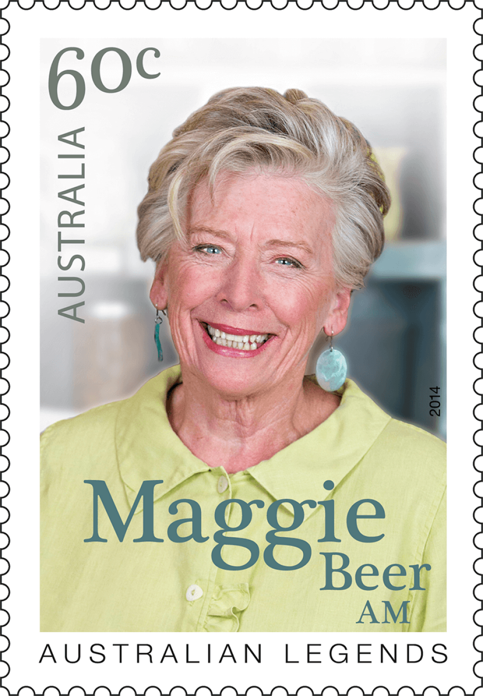 60 cent Maggie Beer stamp