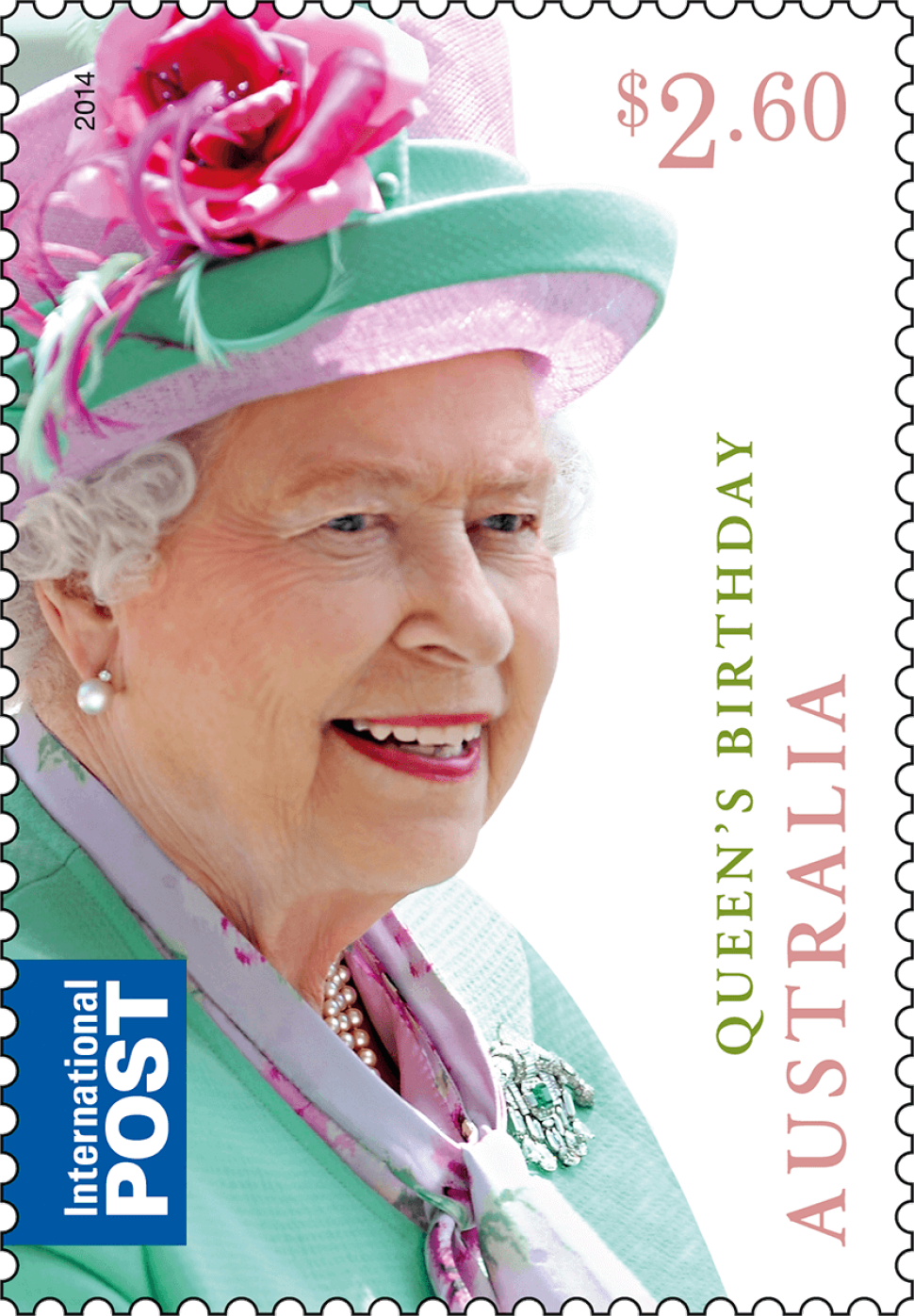 $2.60 Queen Elizabeth II