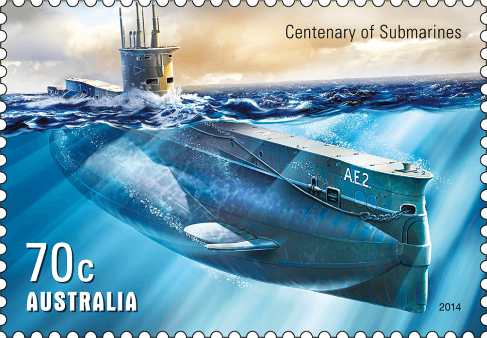 70c AE2 submarine