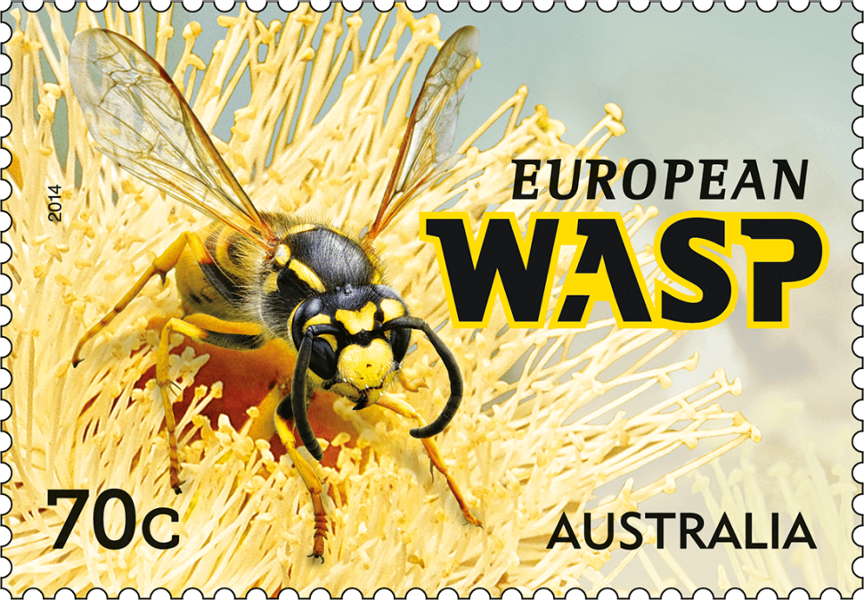 70c European Wasp stamp