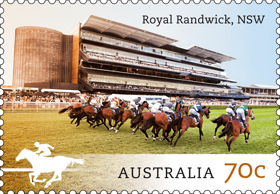 70c Royal Randwick stamp