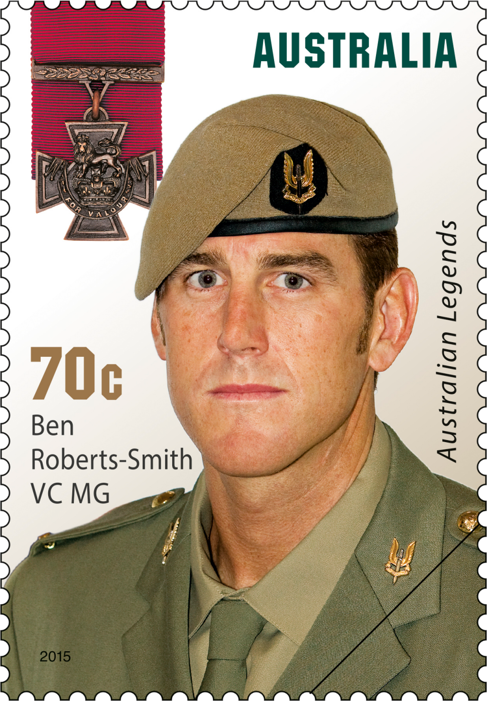 70c Ben Roberts-Smith VC MG