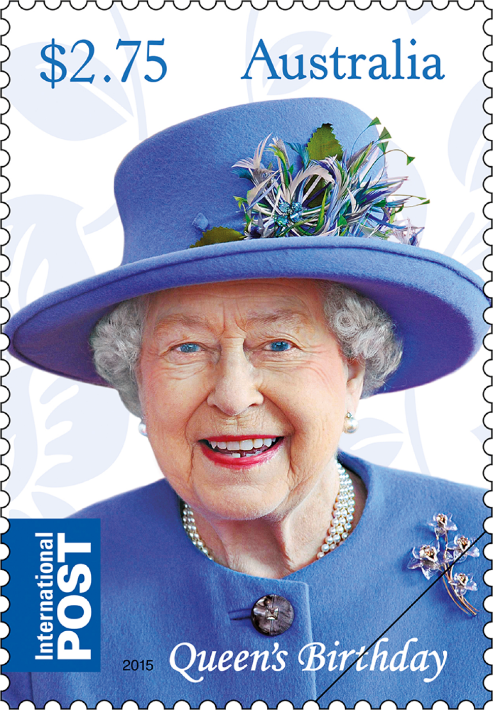 $2.75 Her Majesty Queen Elizabeth II, Windsor Castle, 2013 (international) stamp