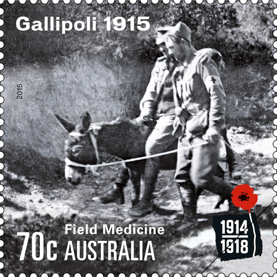 Centenary of WW1 - Gallipoli - Private John Simpson Kirkpatrick and his donkey