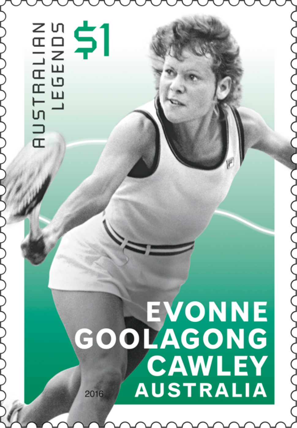 Evonne Goolagong Cawley AO MBE (b. 1951)