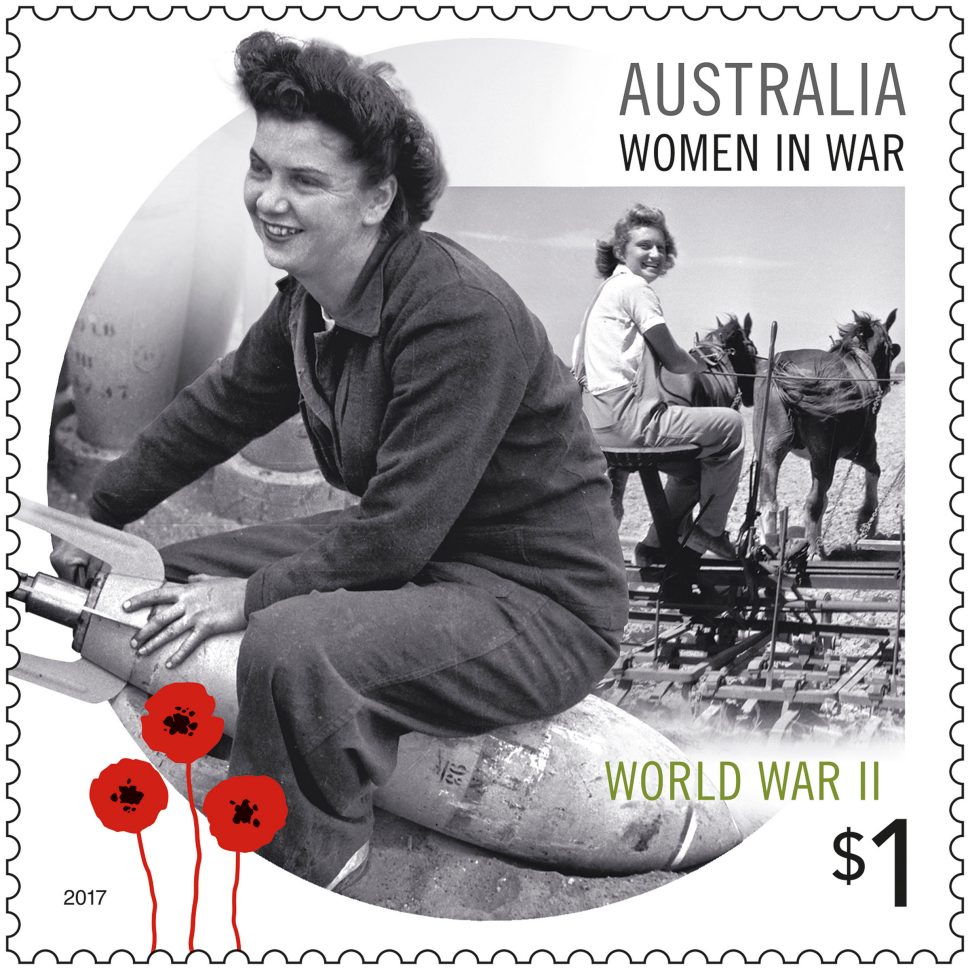 $1 World War II stamp 